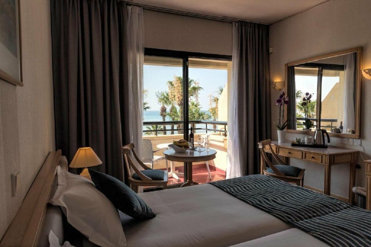 Palm Beach Hotel & Bungalows ラルナカ エクステリア 写真